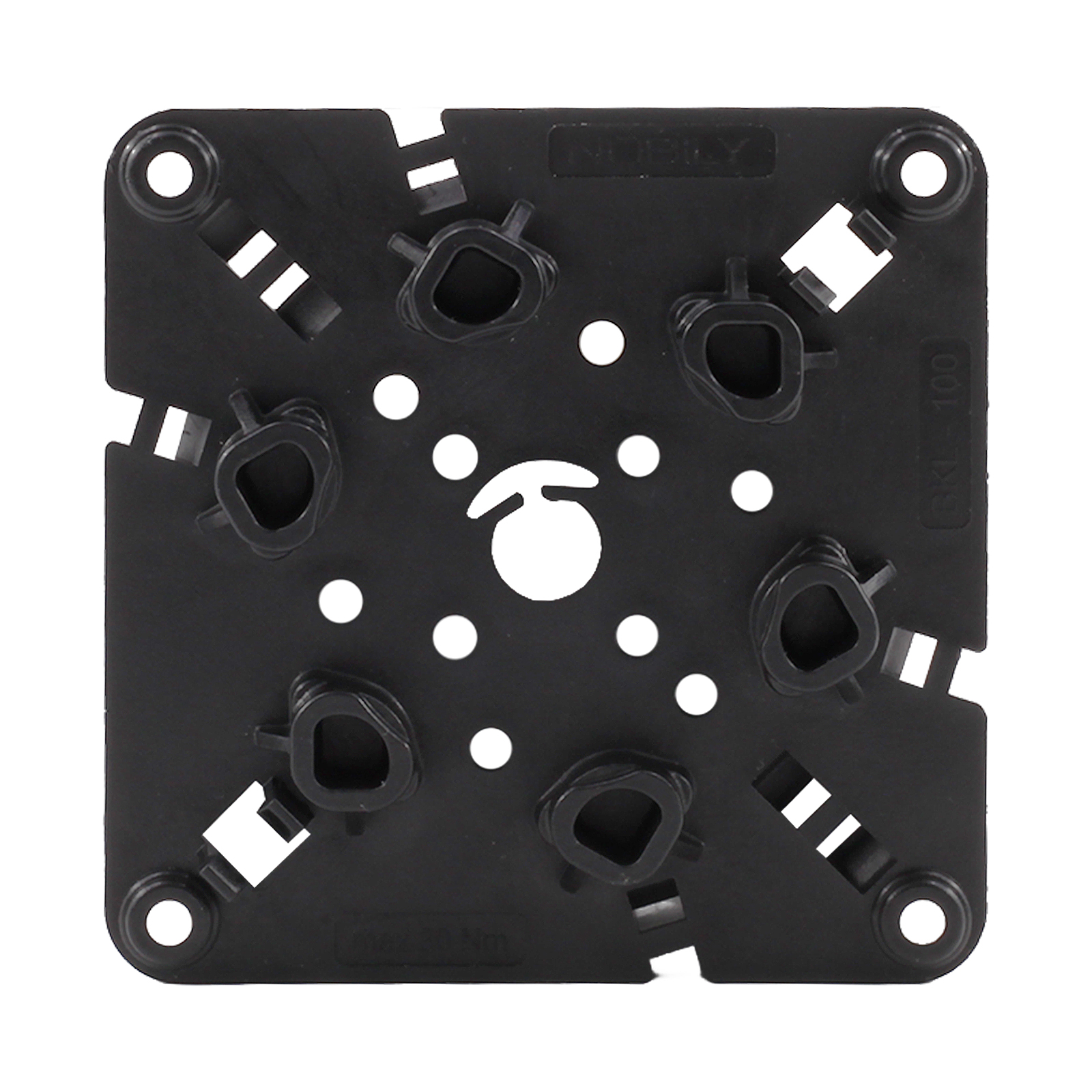 Motorlager Sternkopf Blendkasten 100x100mm