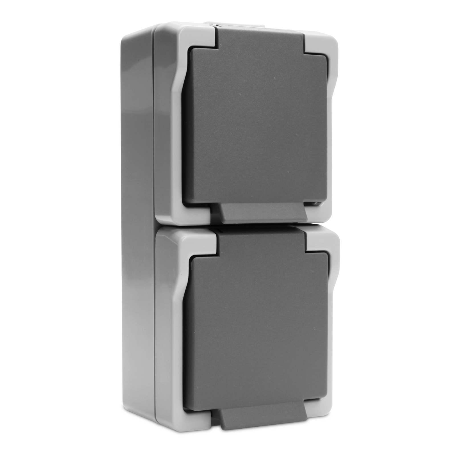 Presto-Vedder 9322SUW Streckdose doppelt senkrecht