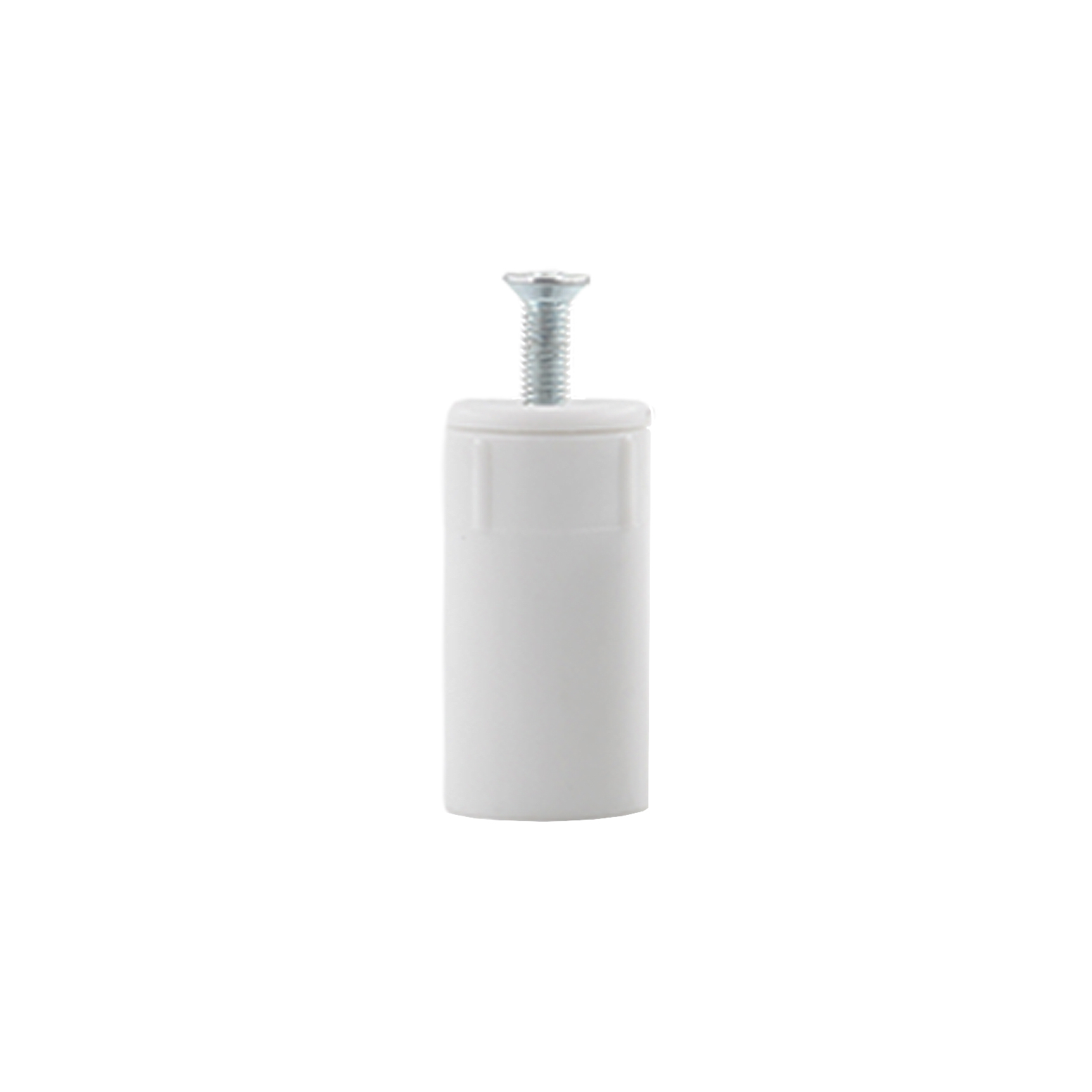 Anschlagstopfen 40mm, weiß