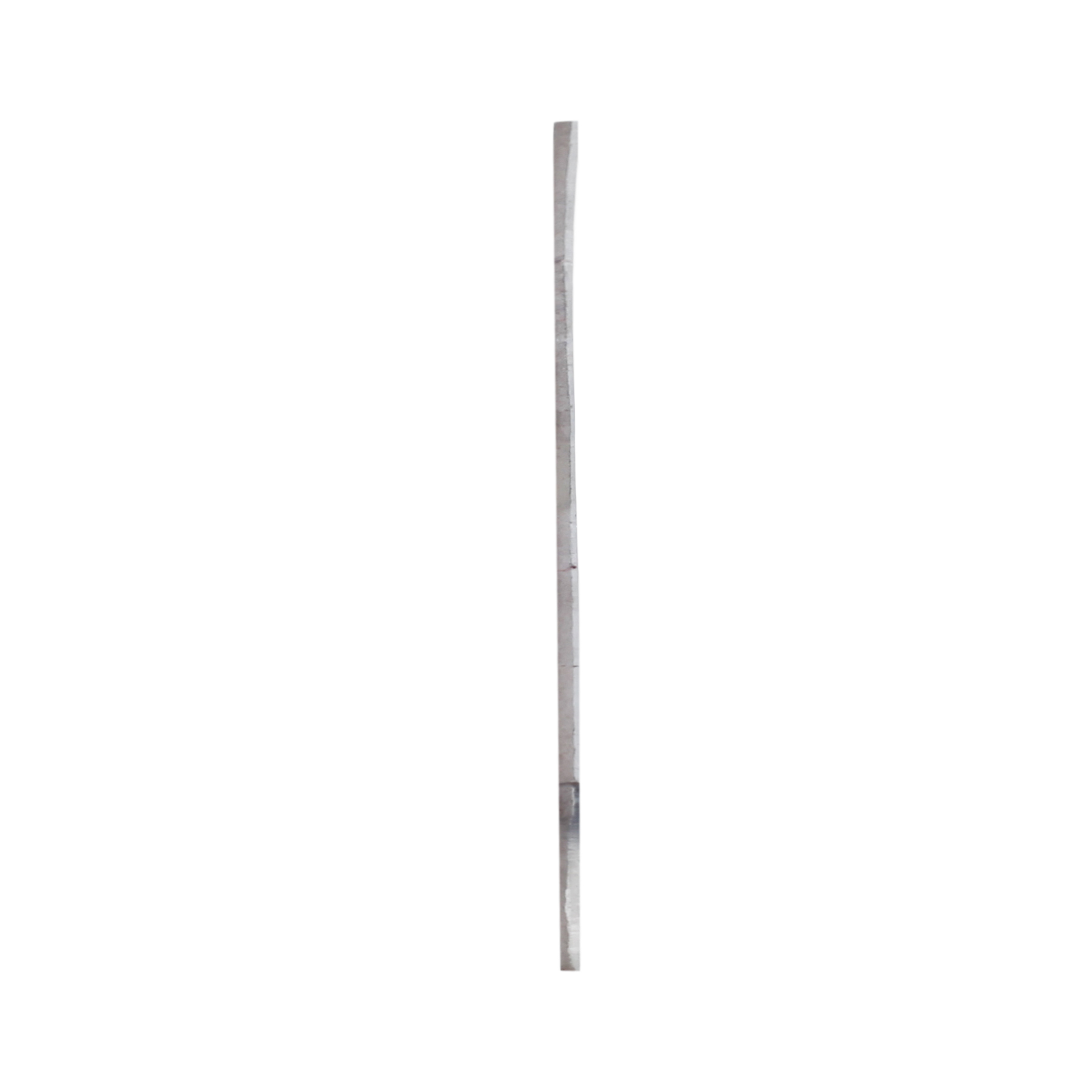 Beschwerungseisen für Rollladenendleiste 3 x 25 mm, verzinkt, 200 mm lang, Knick 5 mm