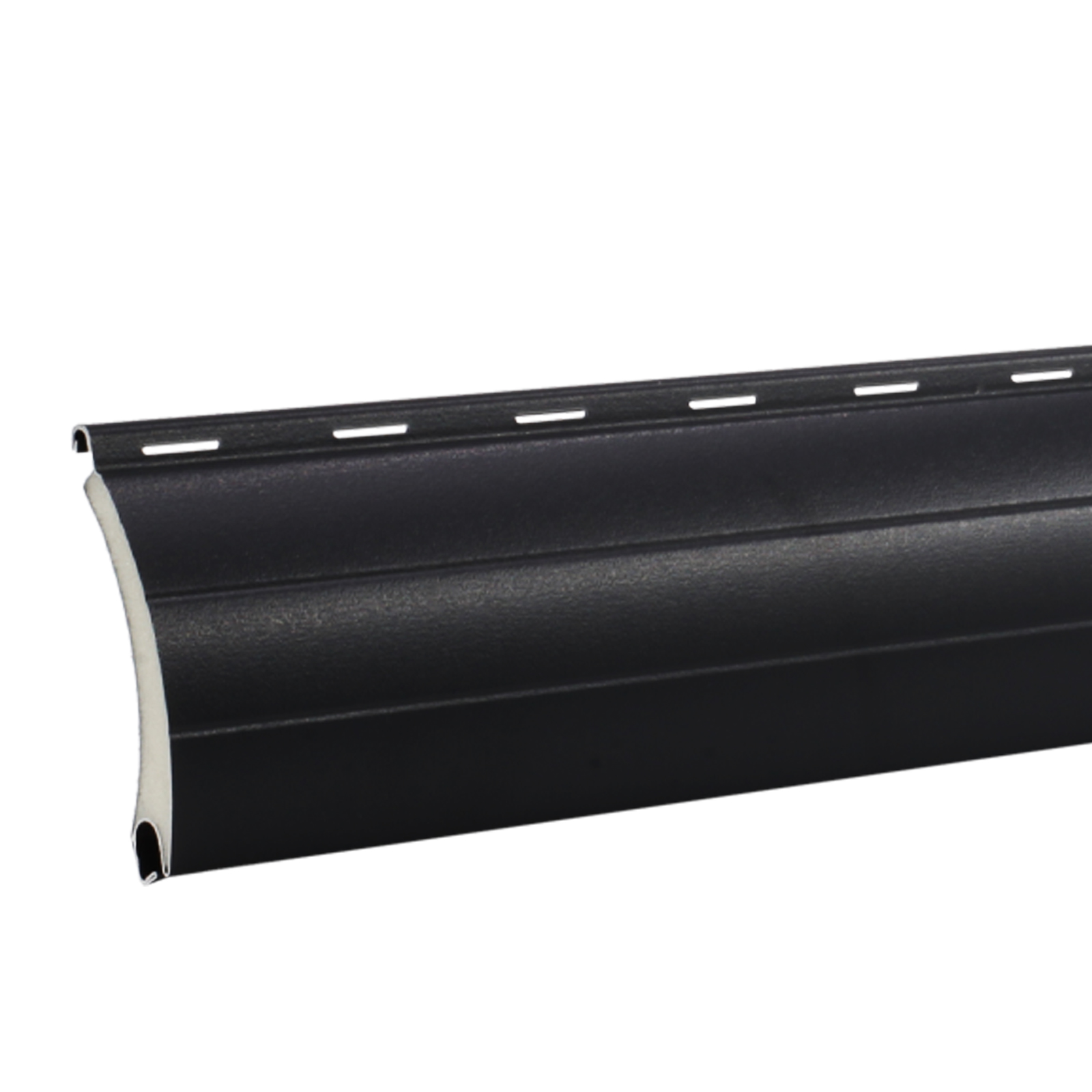 1x Rolladen Lamelle aus Aluminium in Anthrazit, 52mm Deckbreite, 980mm Länge