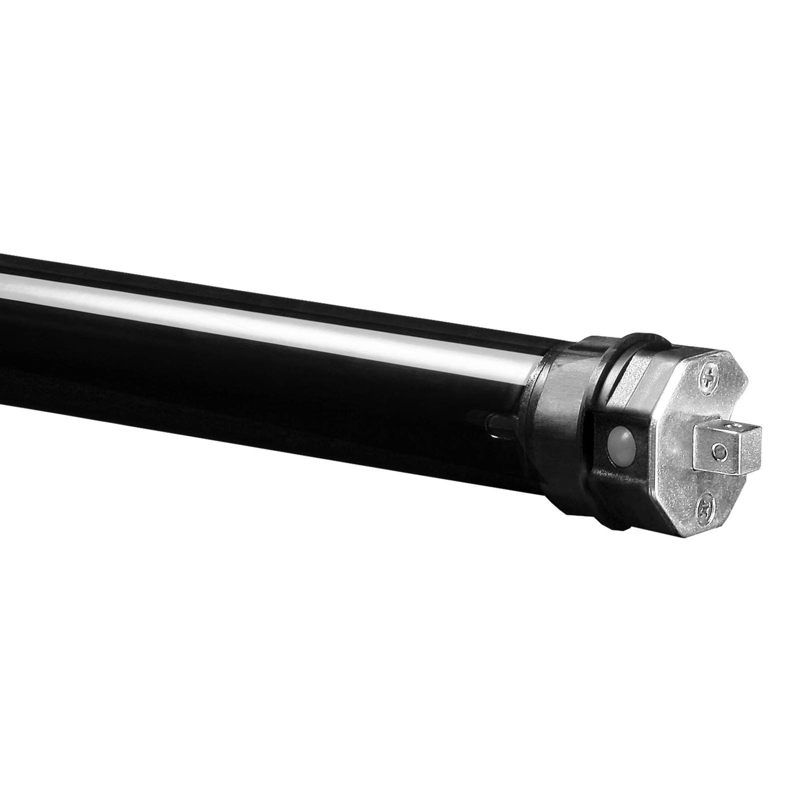 NOBILY Komplettset inkl. Rollladenmotor PE4, Zeitschaltuhr Relax u. Rollladenwelle 100cm Zugkraft 13Nm / 36kg SW40