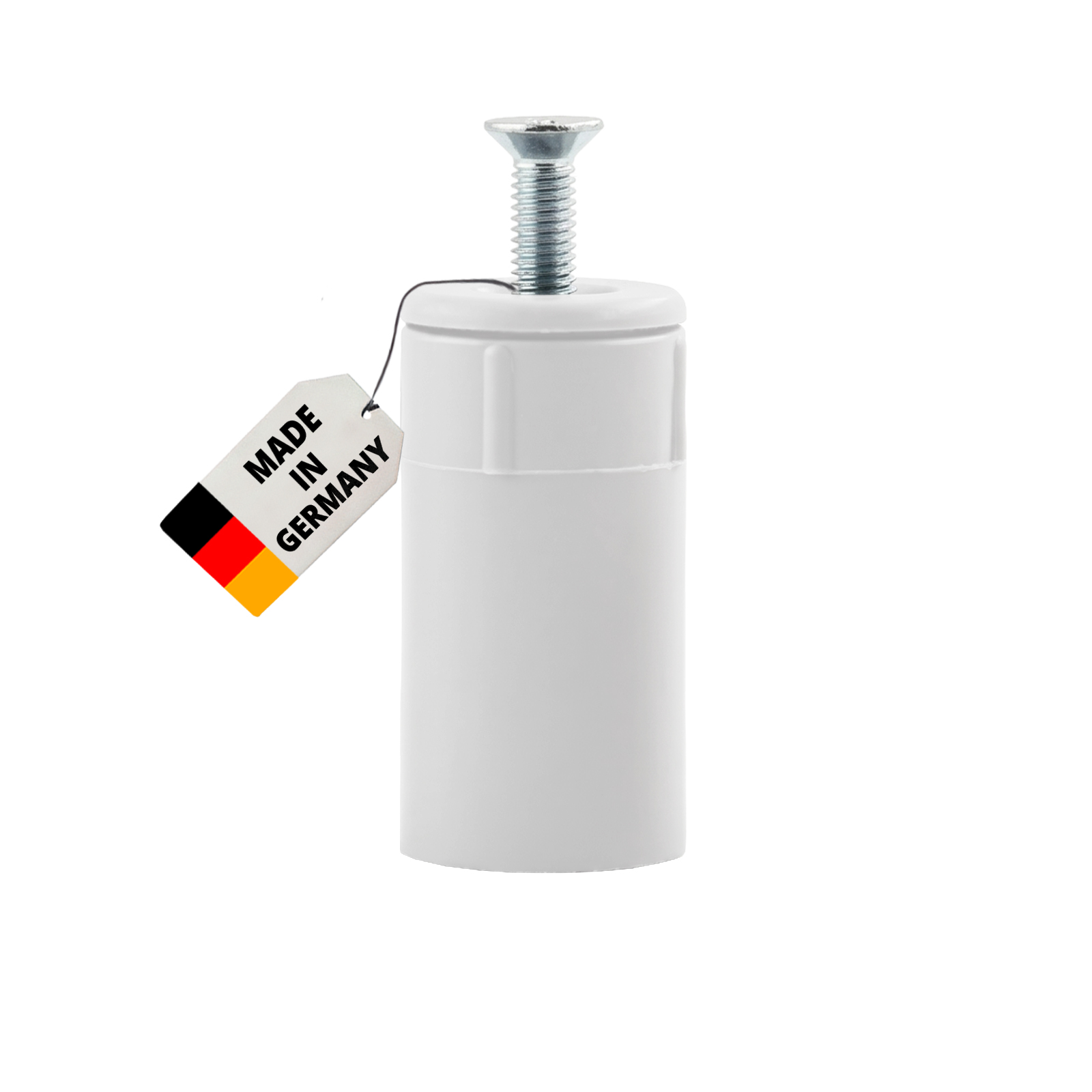 Anschlagstopfen 40mm, 2 Stück, weiß
