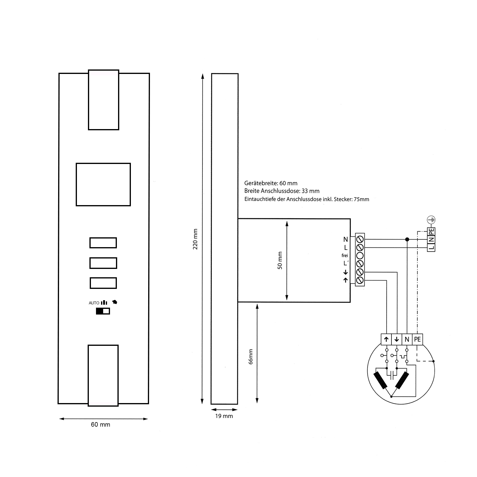 WiKa-Timer Comfort / Zeitschaltuhr