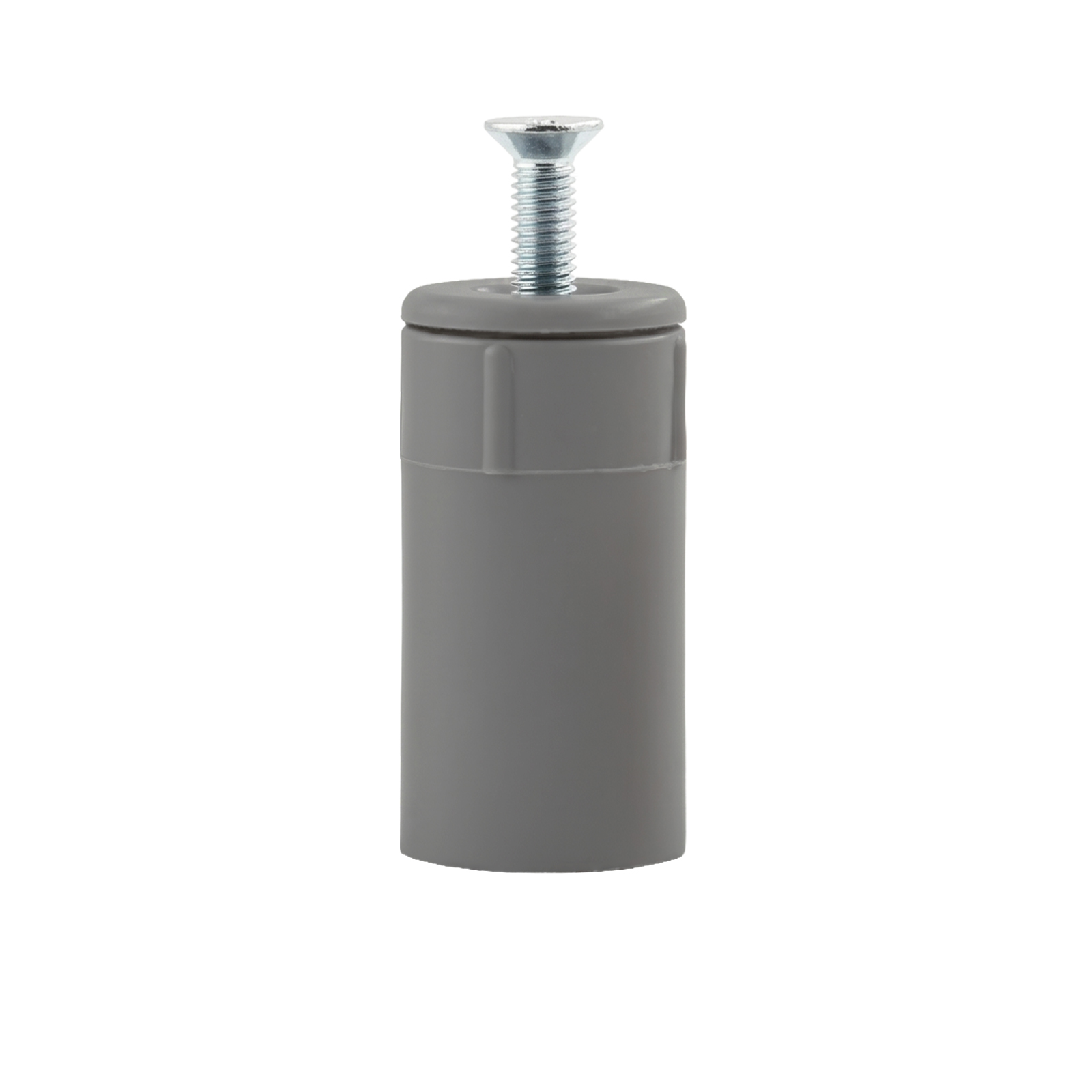 Anschlagstopfen 40mm grau, 2 Stück