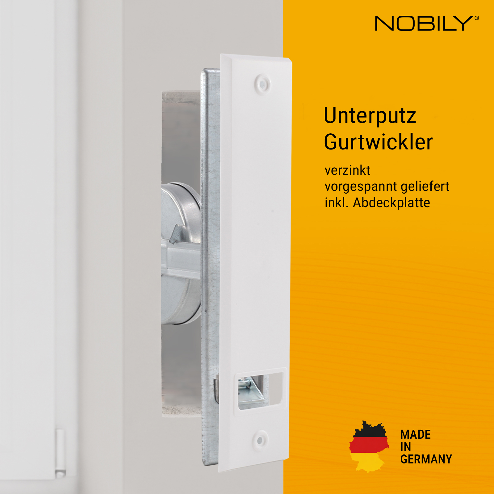 Neubau Einlassgurtwickler für 22 / 23 mm Gurtbänder (214-215mm)