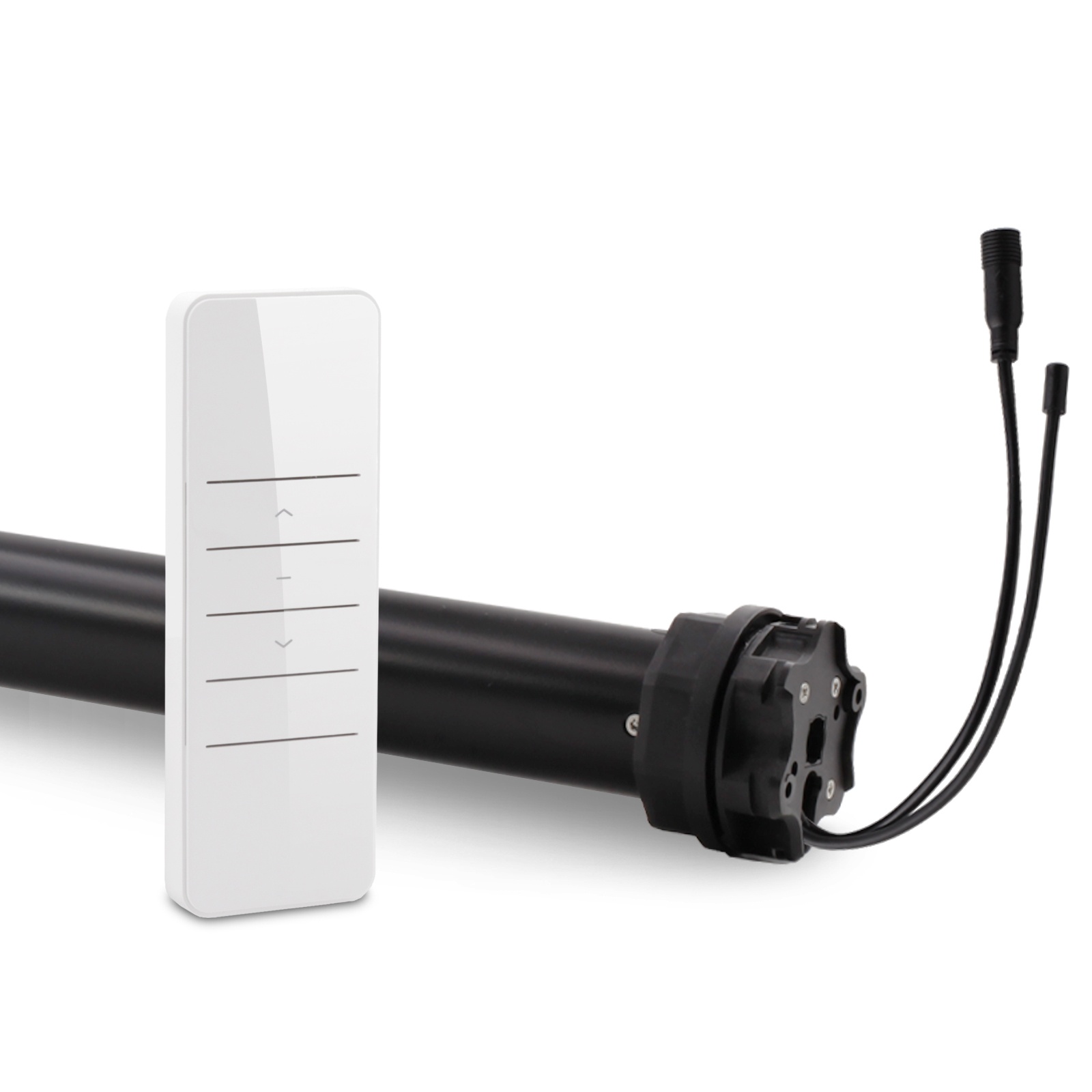 Profi-Line Solarpaket Maxi Rollladenmotor u. Solarpanel Zugkraft 20Nm / 50kg SW60 12V inkl. bidirektionalem 1-Kanal-Handsender