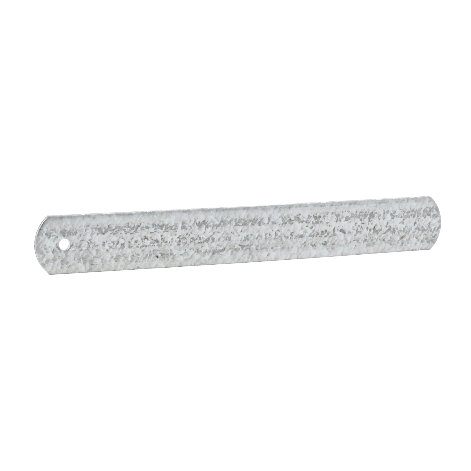 Beschwerungseisen für Rollladenendleiste 3 x 25 mm, verzinkt, 200 mm lang, Knick 5 mm