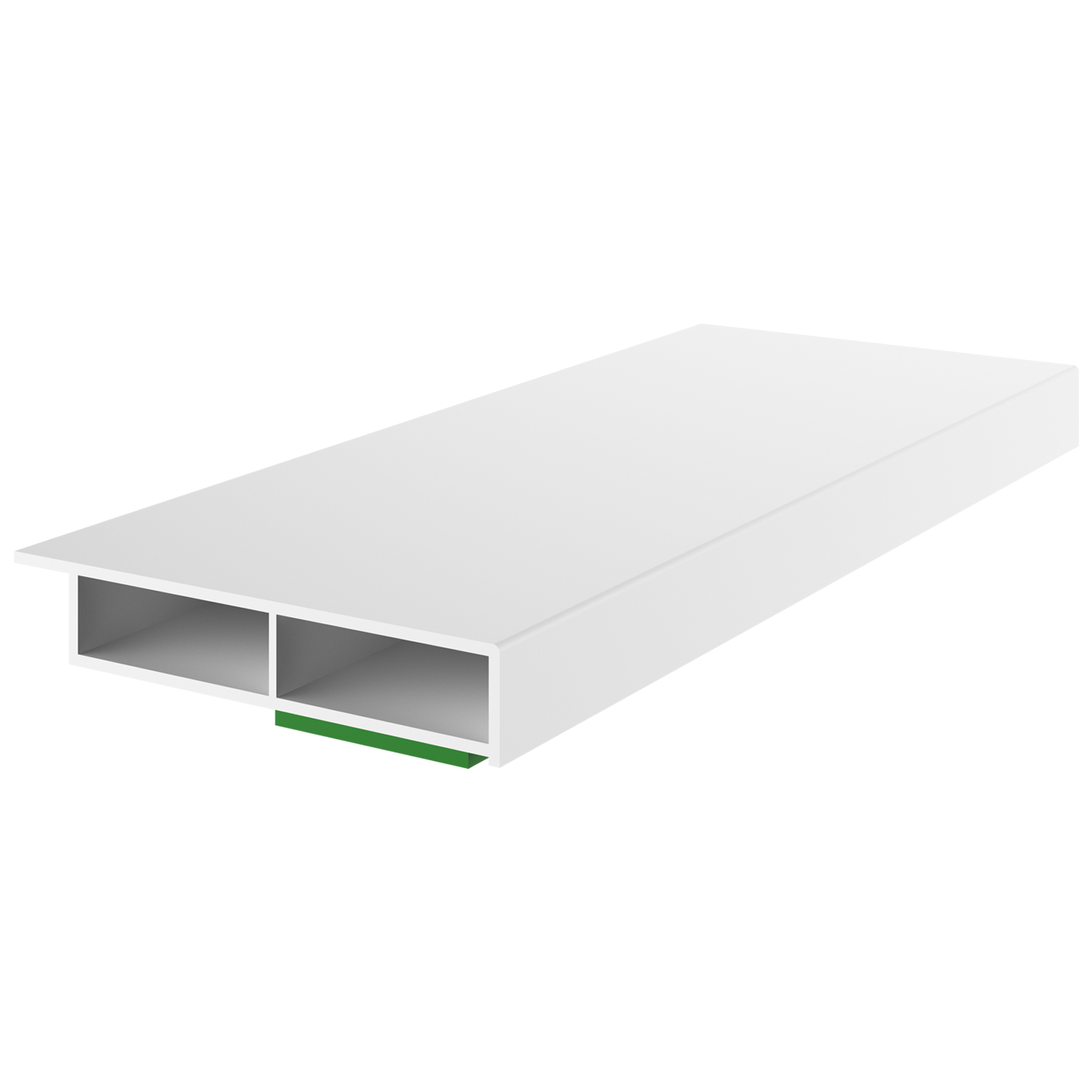 Deckleiste - Fensterleiste Weiß Breite 30mm - 50mm - Länge 1950mm - 4,56€ /m