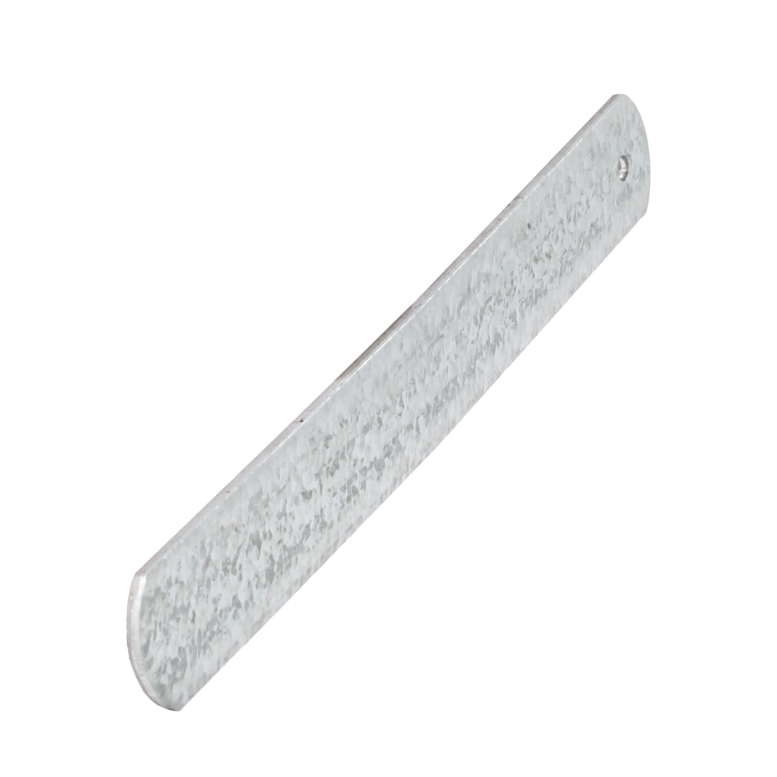 Beschwerungseisen für Rollladenendleiste 3 x 25 mm, verzinkt, 200 mm lang, Knick 5 mm