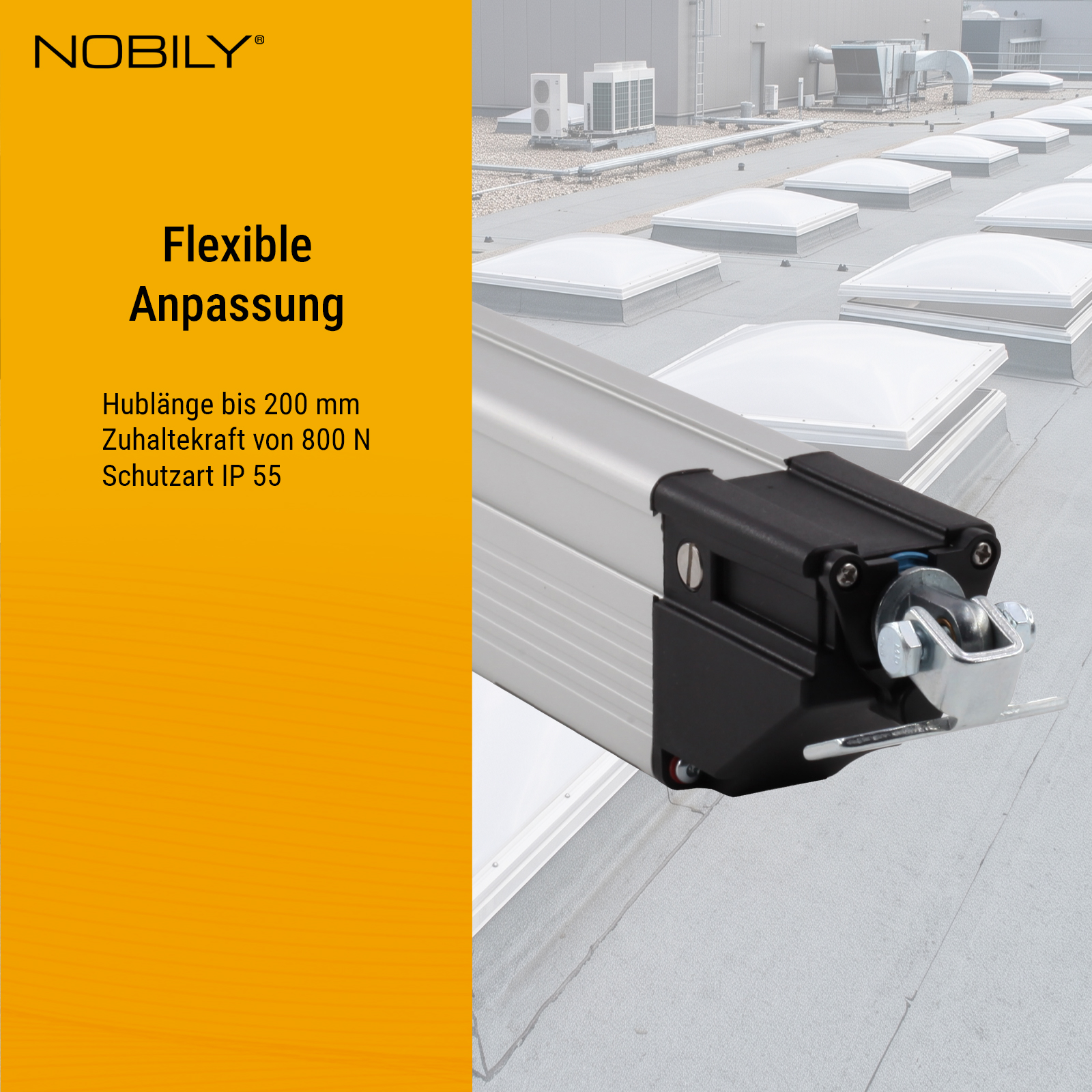 Spindelantrieb Fenstermotor FS/E-200-450