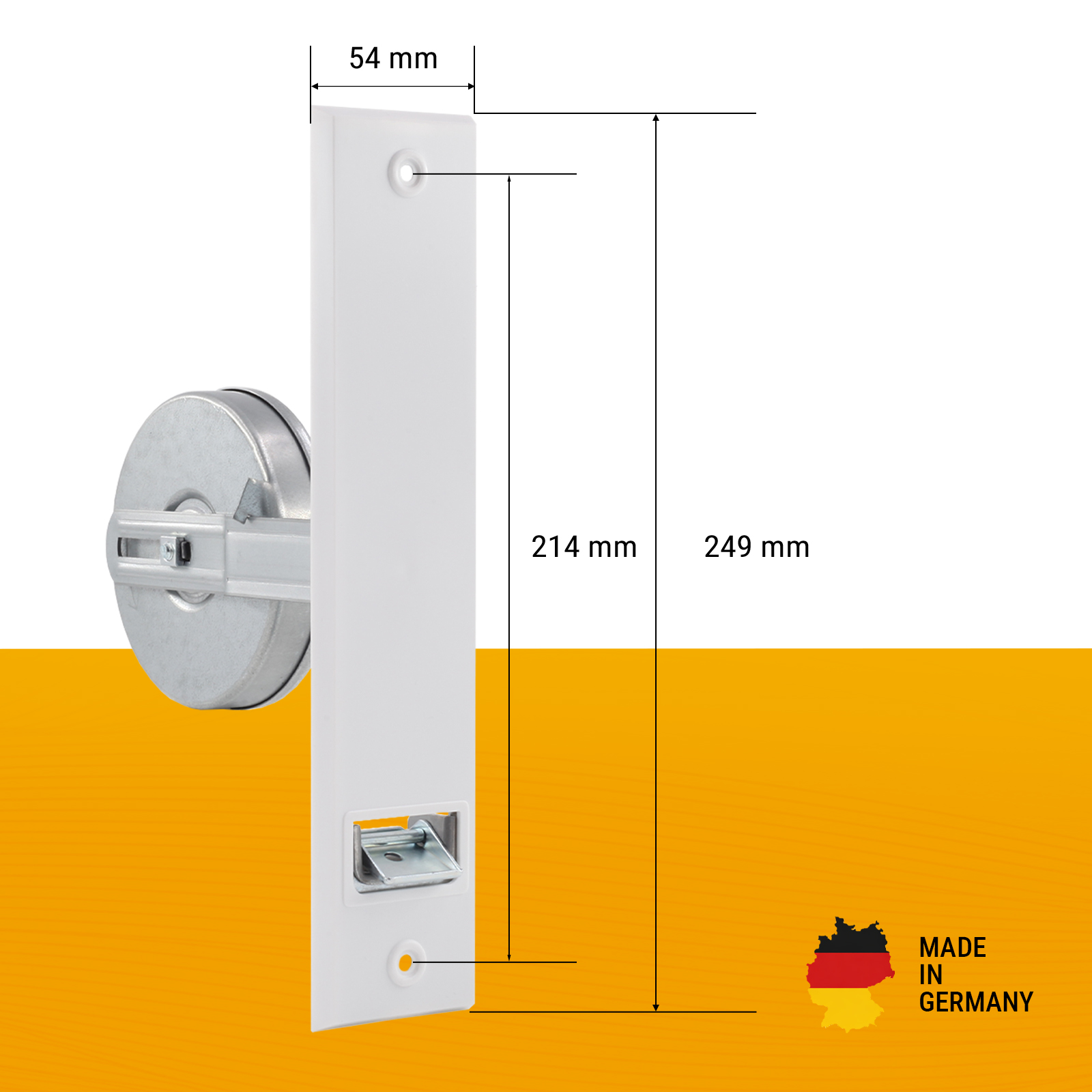 Getriebe-Einlass-Gurtwickler (214-215mm) für 12 m Gurt
