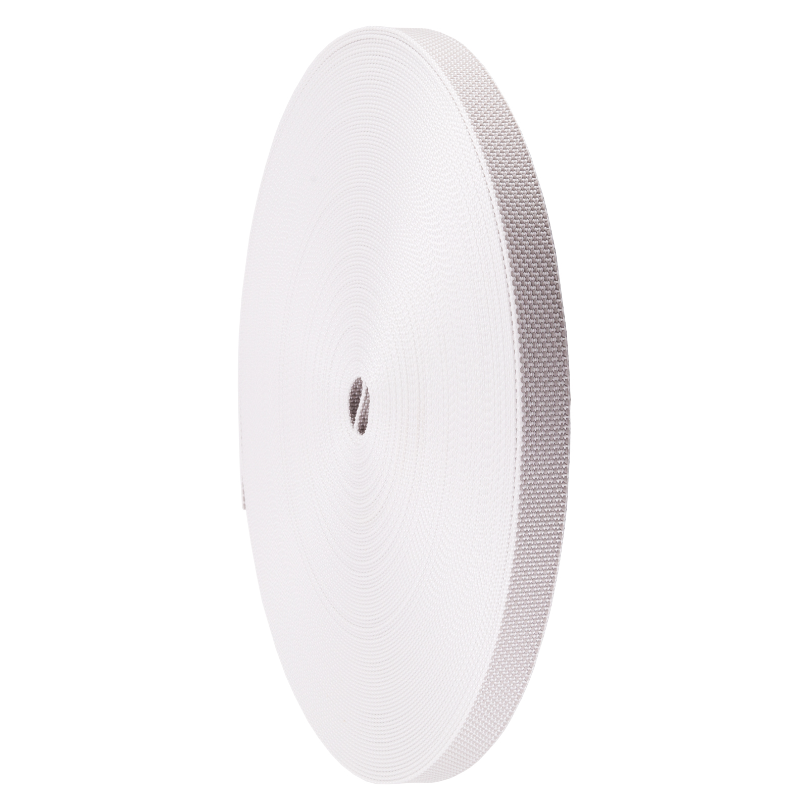 Rolladengurt 22/23 mm, verstärkt, in Grau, Beige, 50m, Verstärkte-Ausführung MADE IN GERMANY