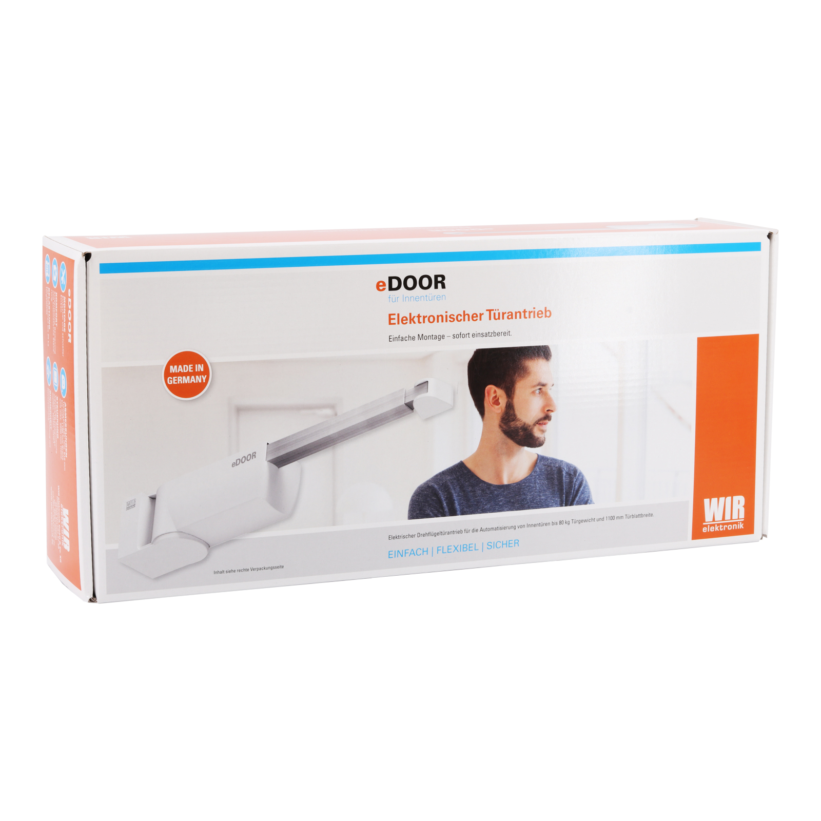 eDoor elektronischer Tuerantrieb DIN