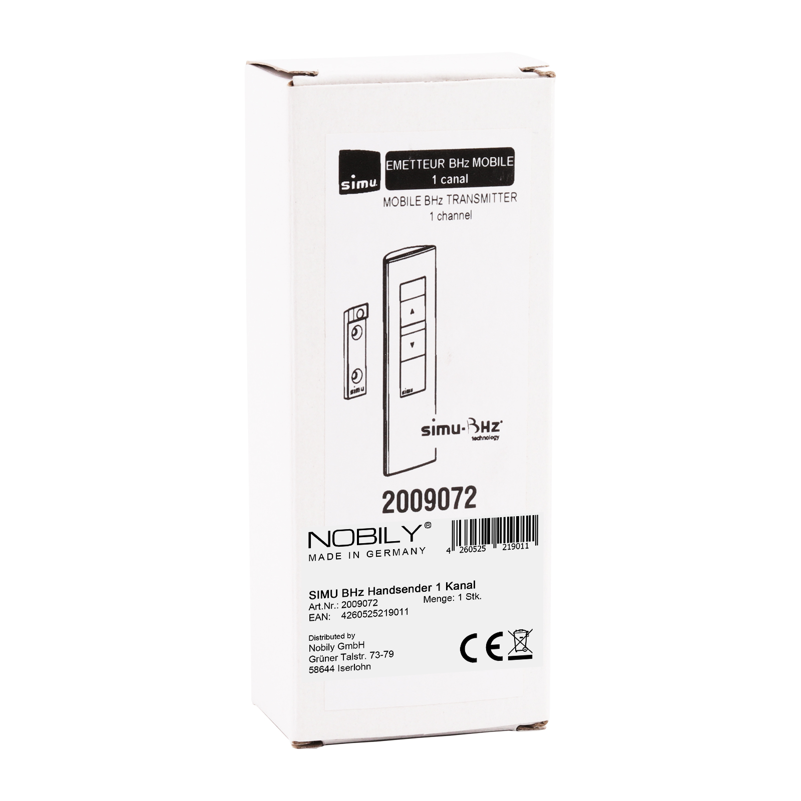 Simu BHz Handsender 1 Kanal