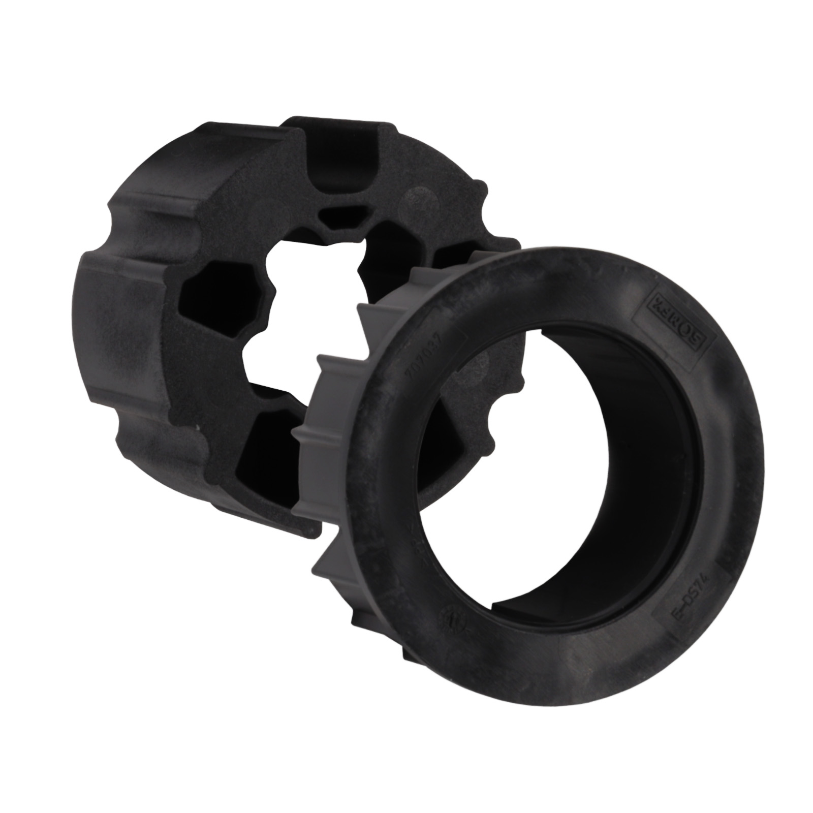 SIMU Adaptersatz für Döhner-Rundnutwelle 74mm