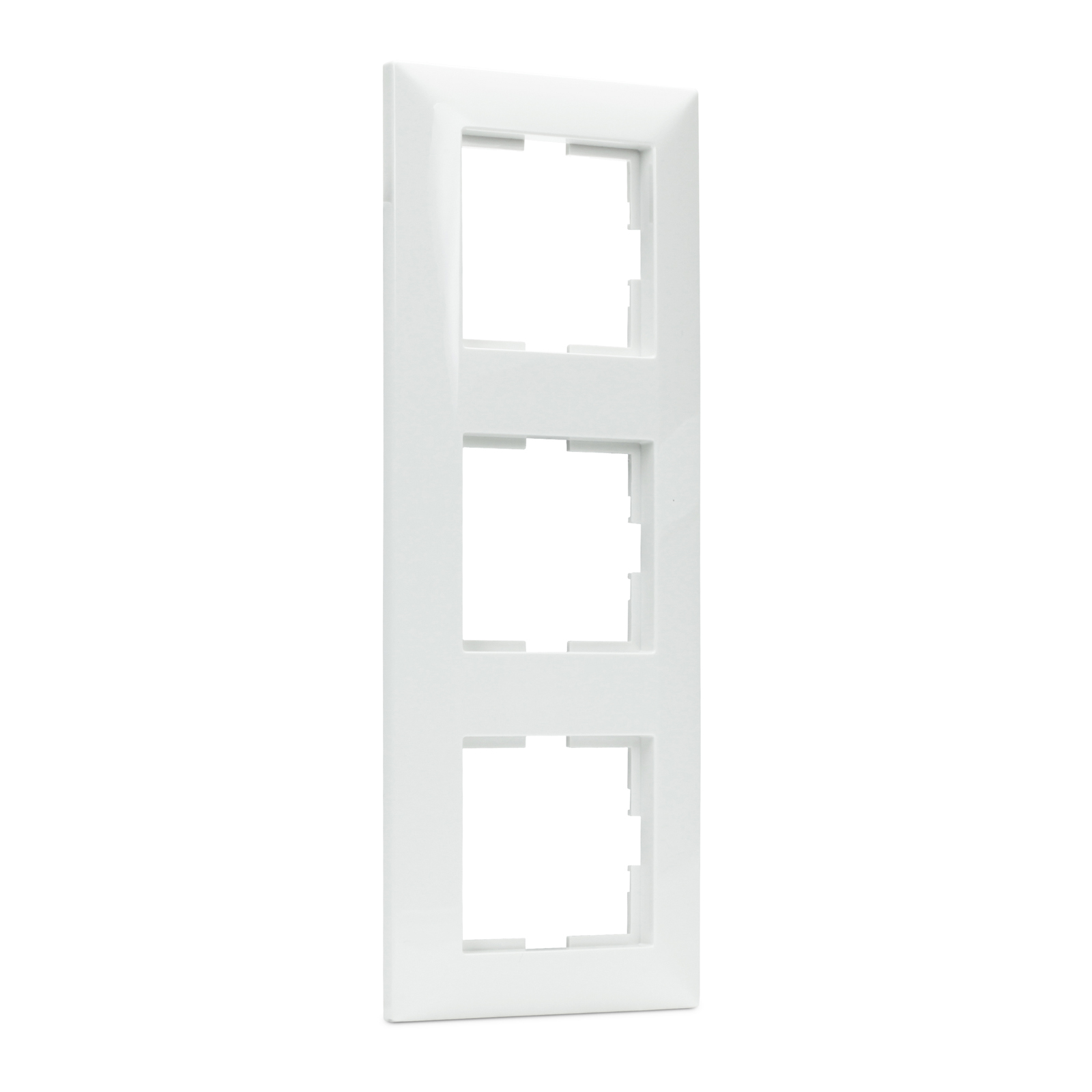 Meridian 3-Fach Rahmen ultraweiß RAL 9010